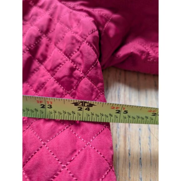 Requirements Womens Quilted Embroidered Jacket 2X Red Polyester NWT - Picture 8 of 8